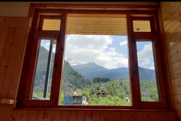 Best Mountain View Hotel in Manali